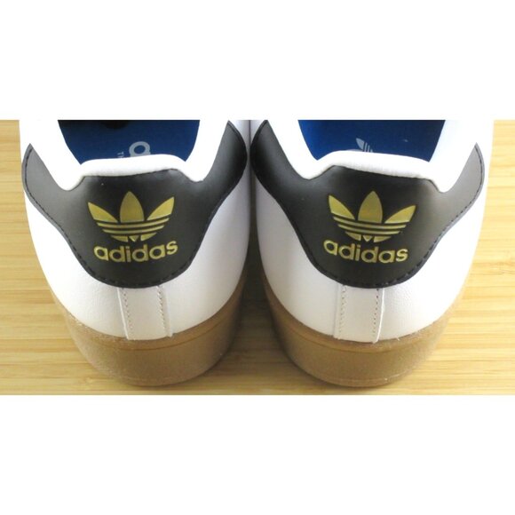 Adidas Men's Superstar ADV Striped Shoes White Black Gum Sizes NIB IE0669 - Picture 5 of 7